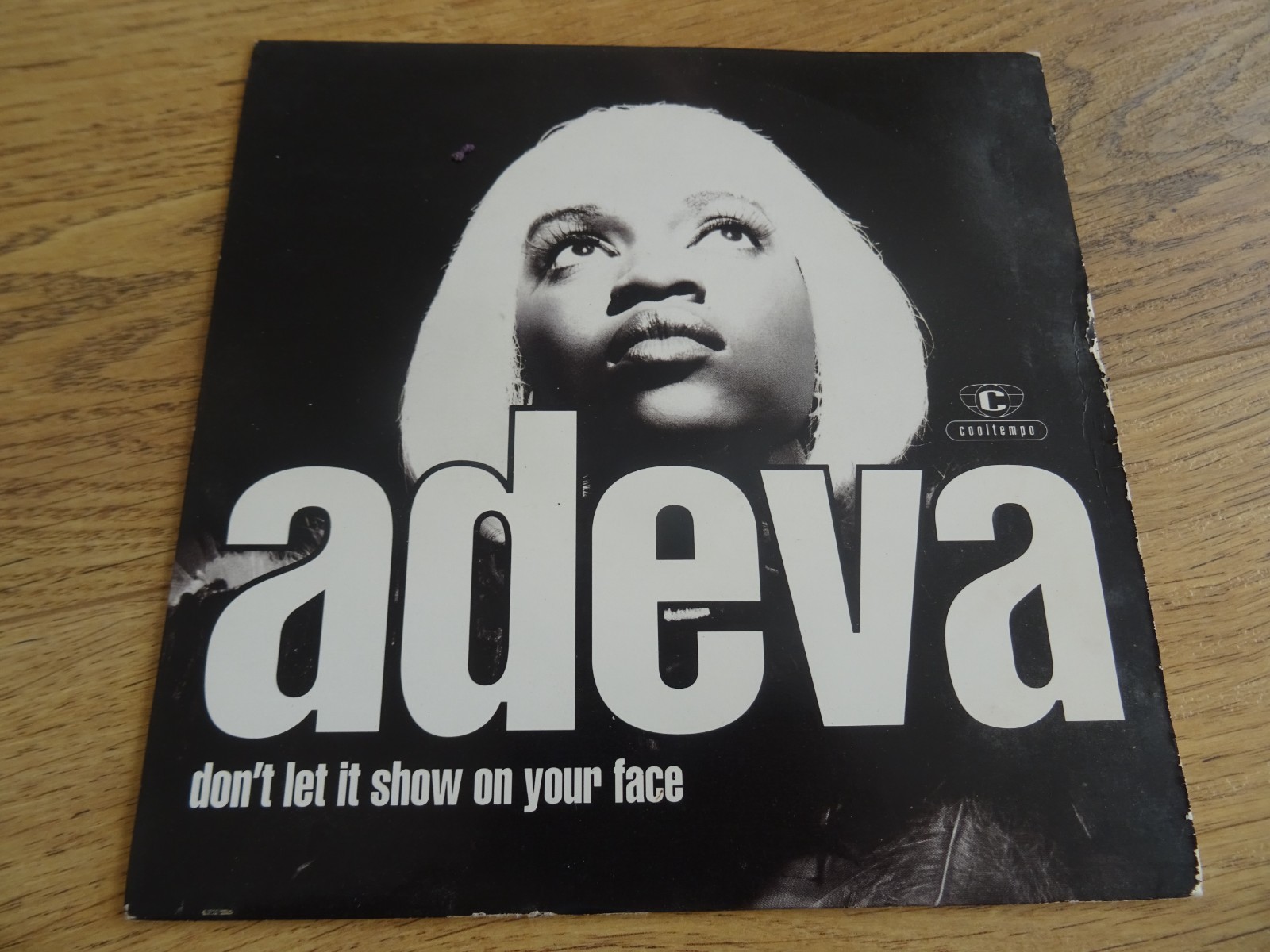 Adeva – Don't Let It Show On Your Face 7" single in NM condition