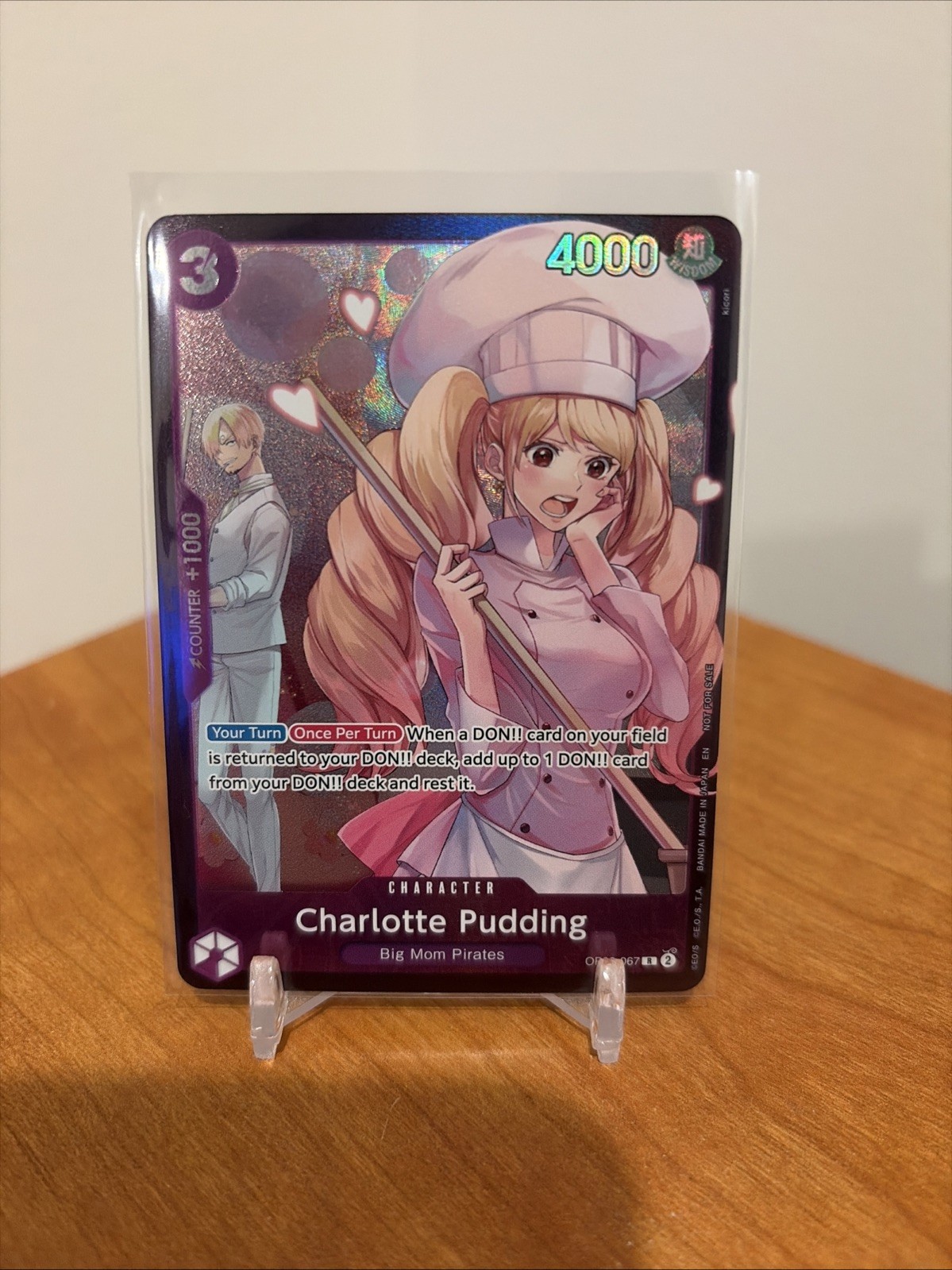 Charlotte Pudding OP08-067 Store Treasure Cup 2025 One Piece Promotion