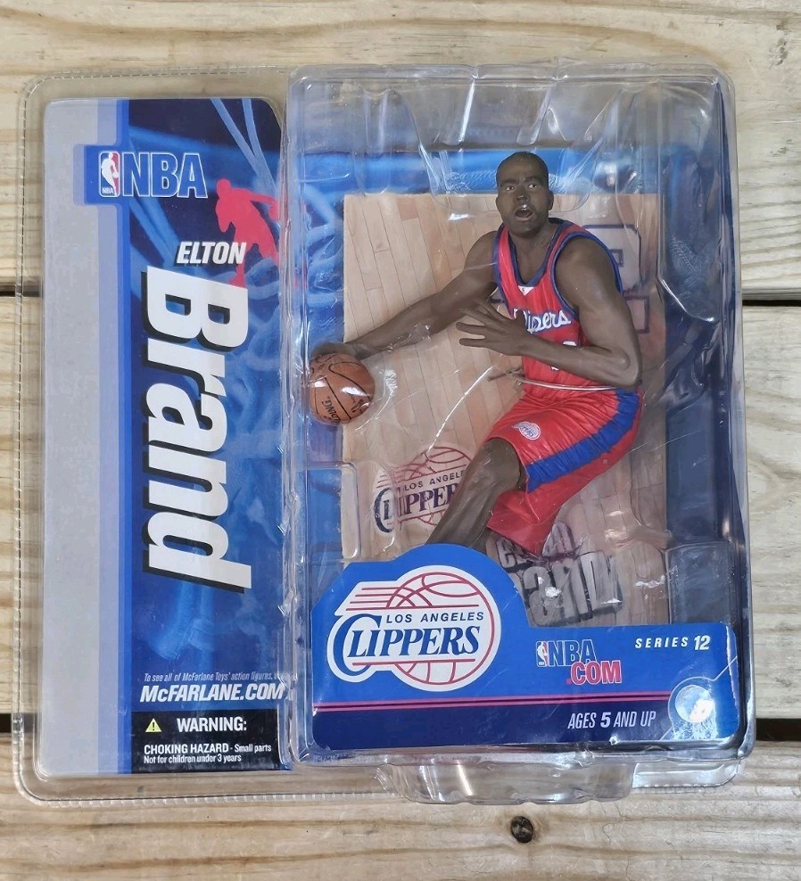 Figurine Mcfarlane Sportspicks NBA 2007 marca Elton Los Angeles Clippers serie 12