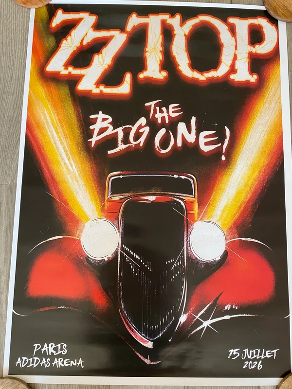 Affiche concert souvenirs