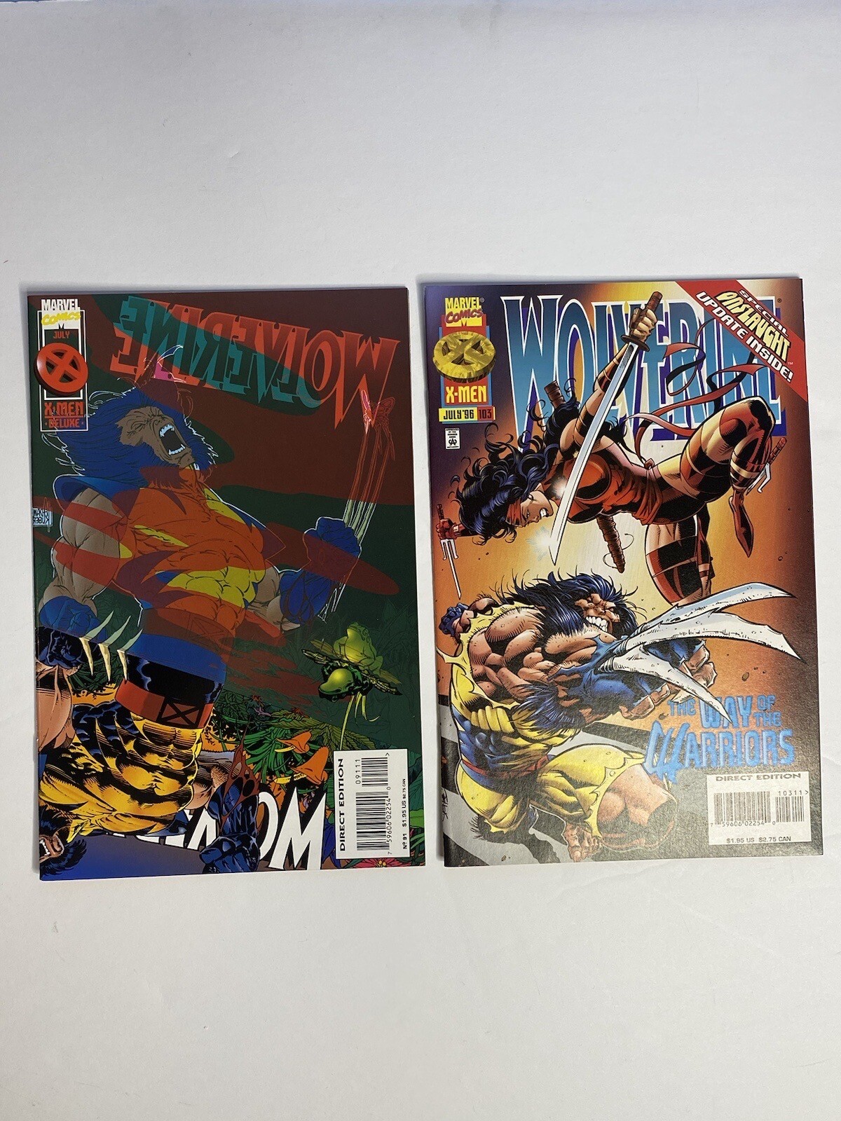 Wolverine Comic Books / Two Books