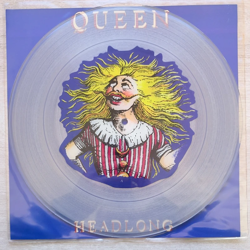 Queen: Headlong, UK, 1991 – Edición Limitada Maxi-Single con Borde Transparente