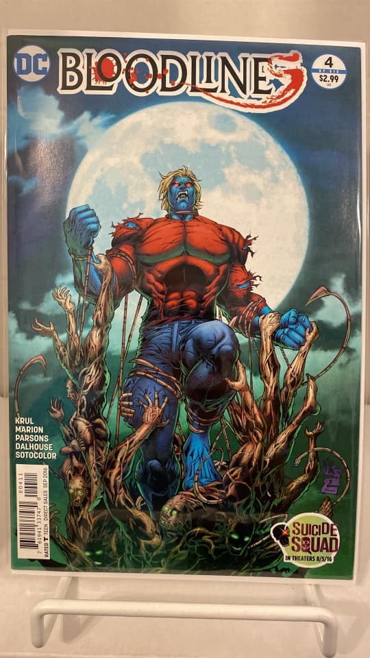 31487: DC COMICS NEW TEEN TITANS BLOODLINES #4 NM grado