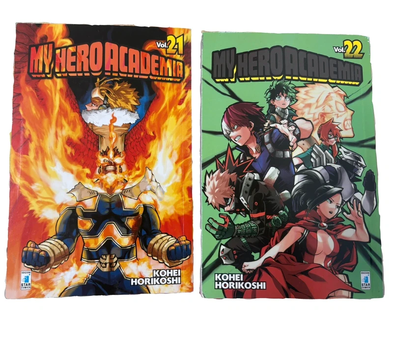 Manga my hero academia 21-22