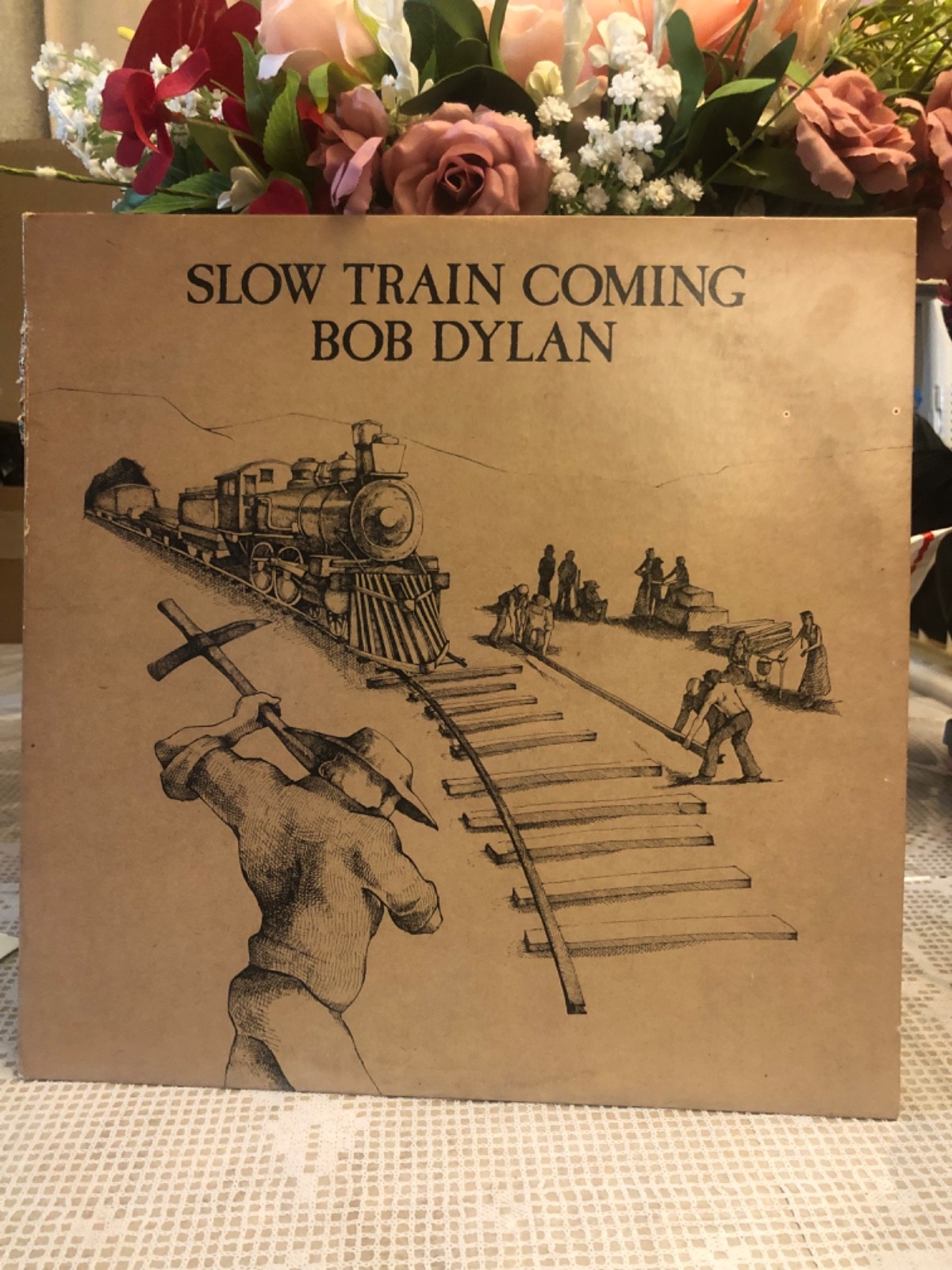 Bob Dylan Slow Train Coming 1979 Columbia FC36120 Vinyl Record LP VG+