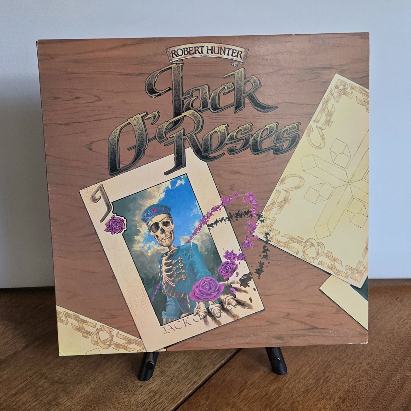 Robert Hunter  Jack O' Roses  LP 1980 Relix Records RRLP 2001  VG
