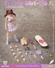 Modellino femminile CFTOYS LT005 Sporty Girl YOYO scala 1/12 regalo in magazzino