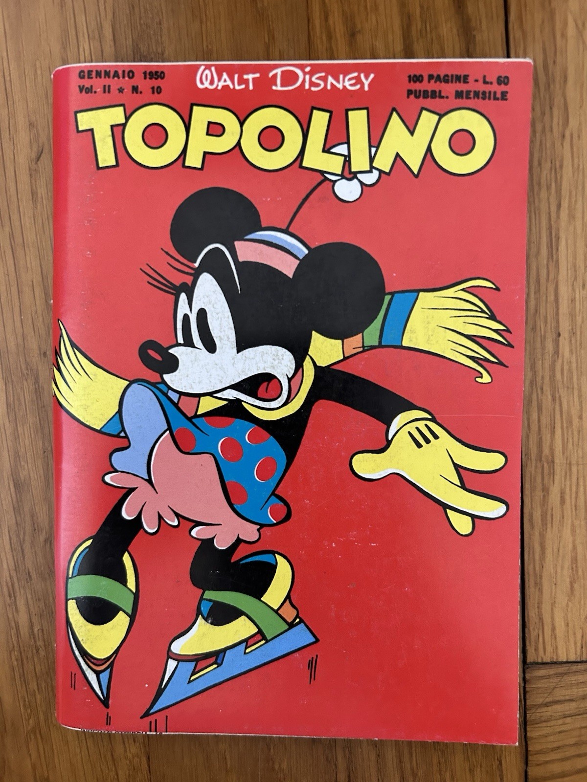 Fumetto Topolino Walt Disney Numero 10