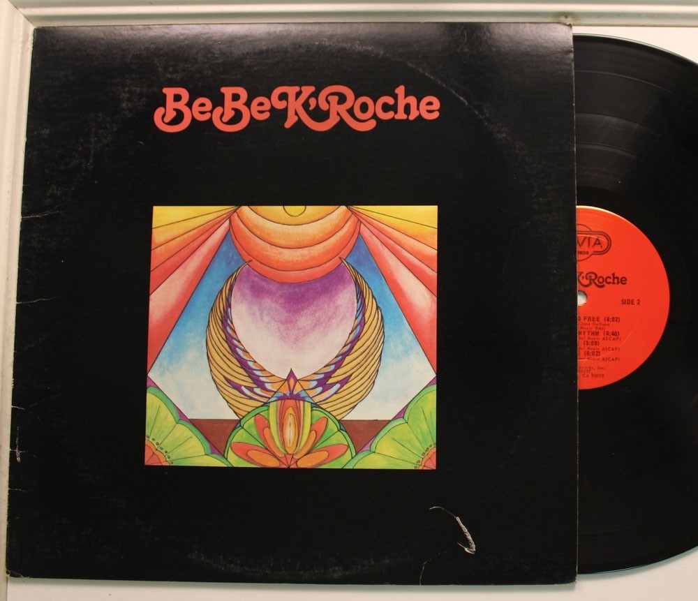 Be Be K'Roche Lp Self-Titled On Olivia - Vg++ / Vg+ To Vg++