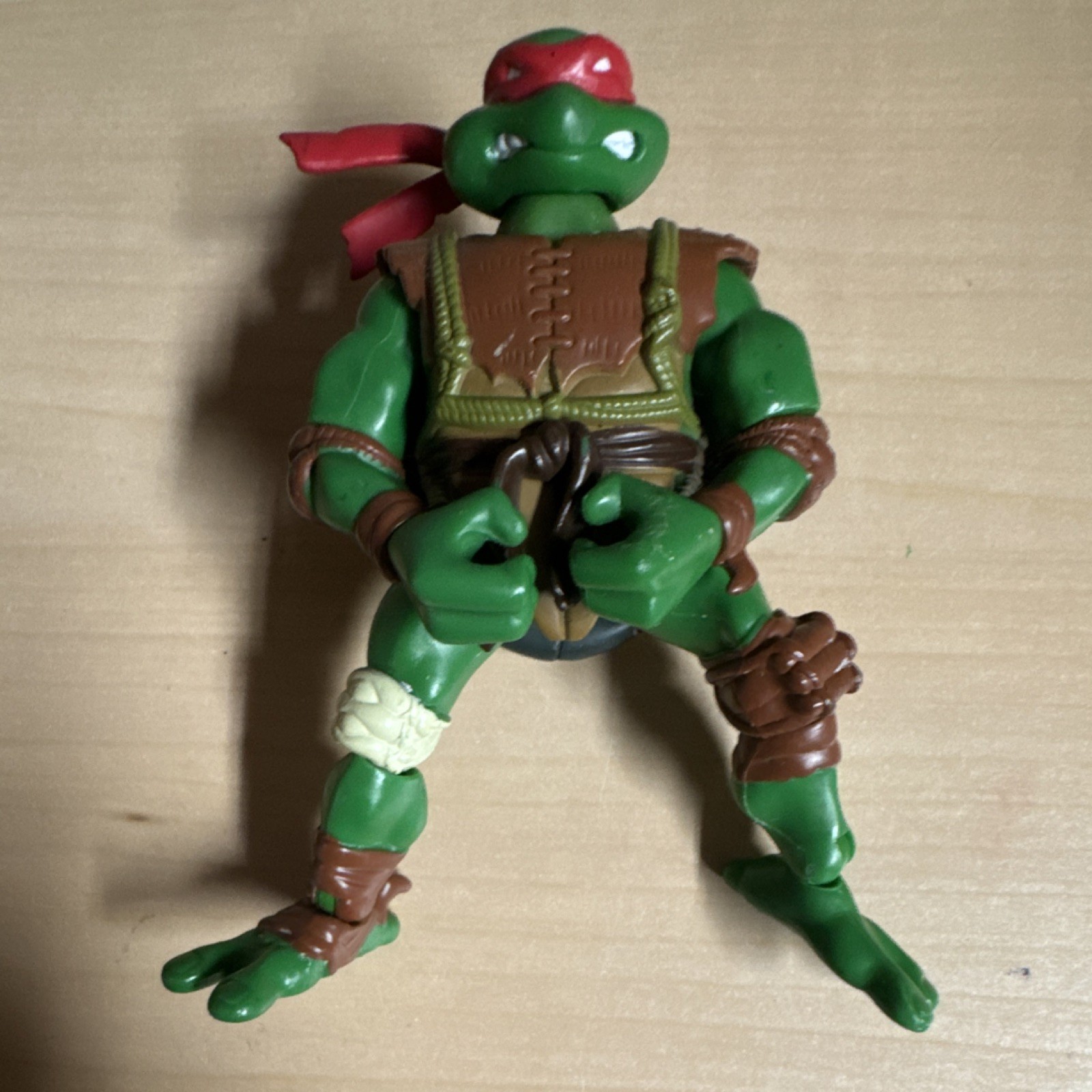Playmates Toys TMNT 2005 Paleo Patrol Raphael Action Figure