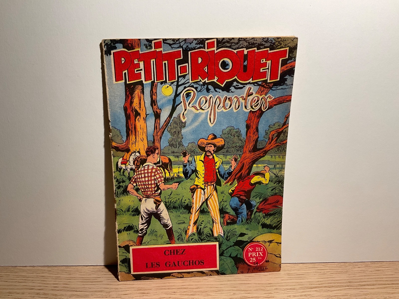 PETIT-RIQUET reporter n°212 NIEZAB. Récit complet 1956