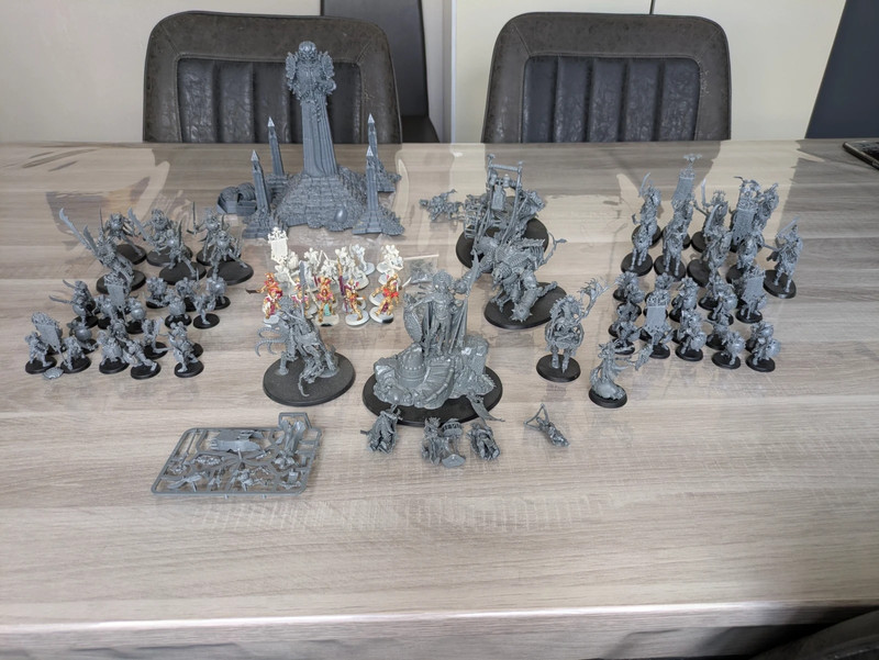 For sell second hand Ossiarch Bonereapers army