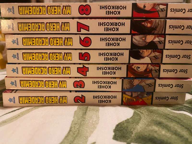 manga my hero academia 2-8
