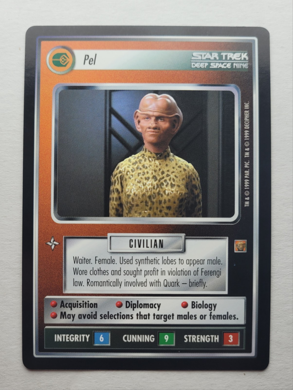 Star Trek CCG: PEL | Non Comune | RISPARMIA FINO AL 25% | 1E Regole di Acq