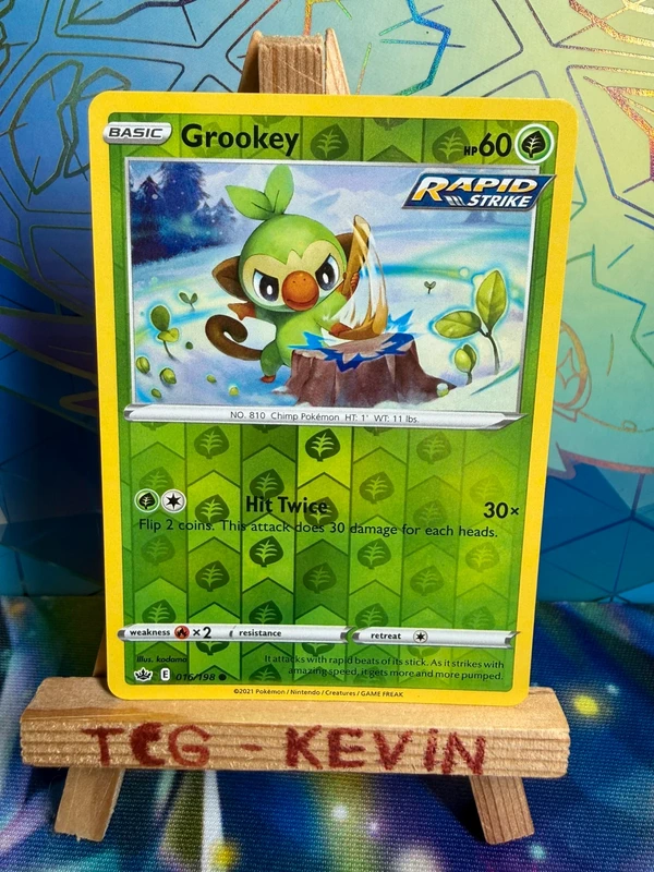 Grookey #16 Reverse Holo