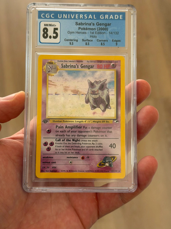 First edition - Sabrina’s Gengar