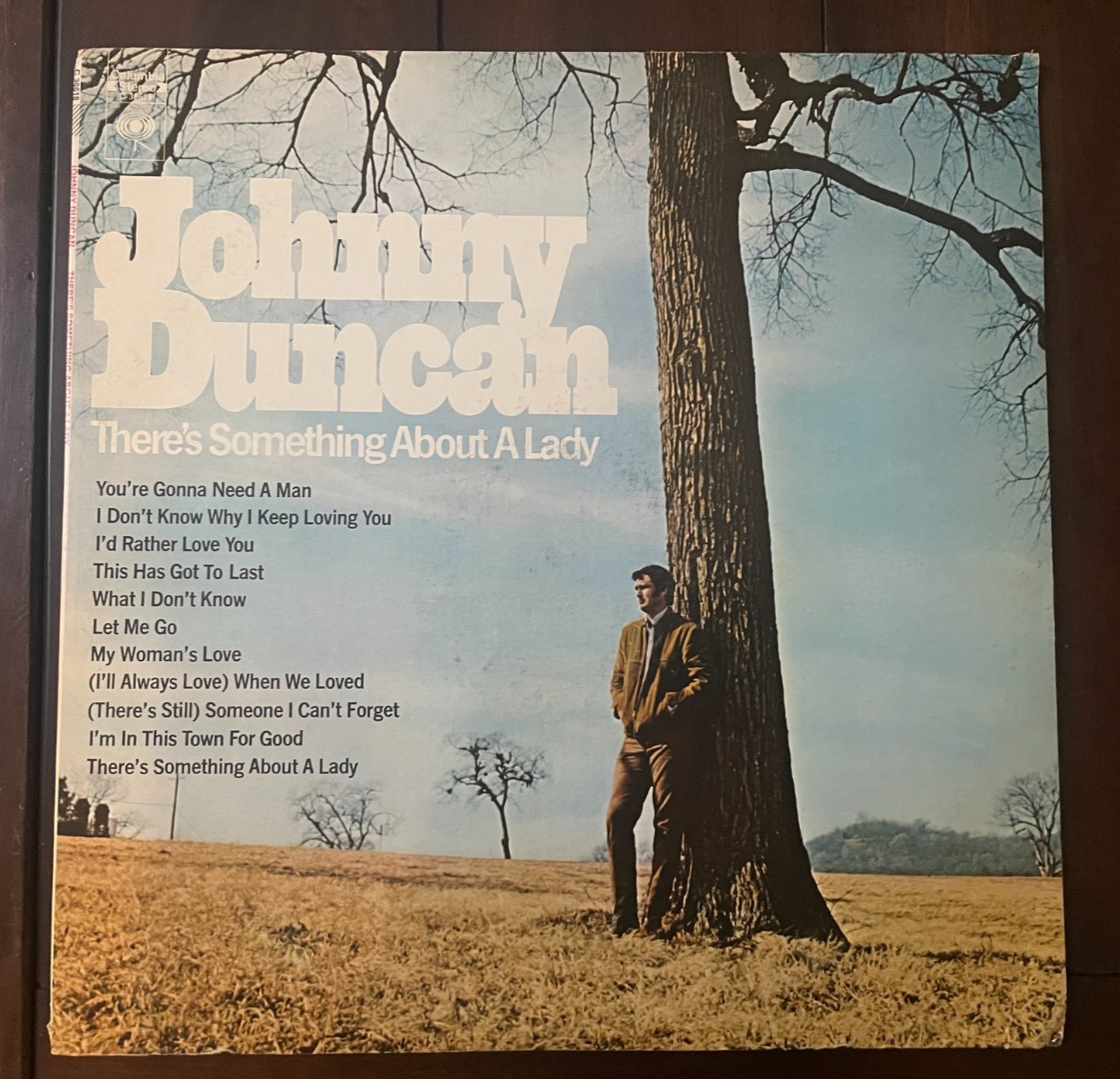 Johnny Duncan There's Something About A Lady 1971 LP C 30618 Demo Not for Resale