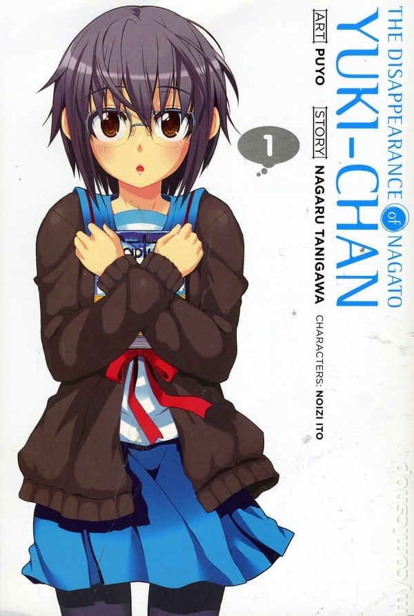 Scomparsa di Nagato Yuki-Chan GN #1-REP FN 2012 Immagine Stock