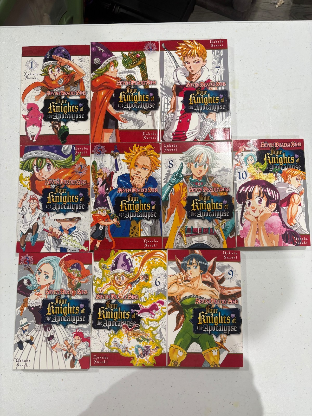 Quattro Cavalieri dell'Apocalisse Manga Vol 1-10