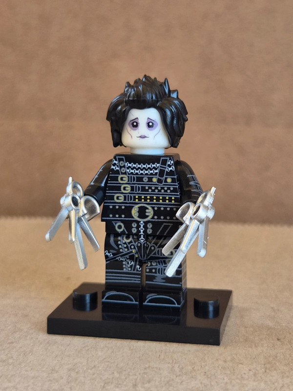 Edward mani di forbice Johnny Depp 🎥 minifigure compatibili con basi Lego