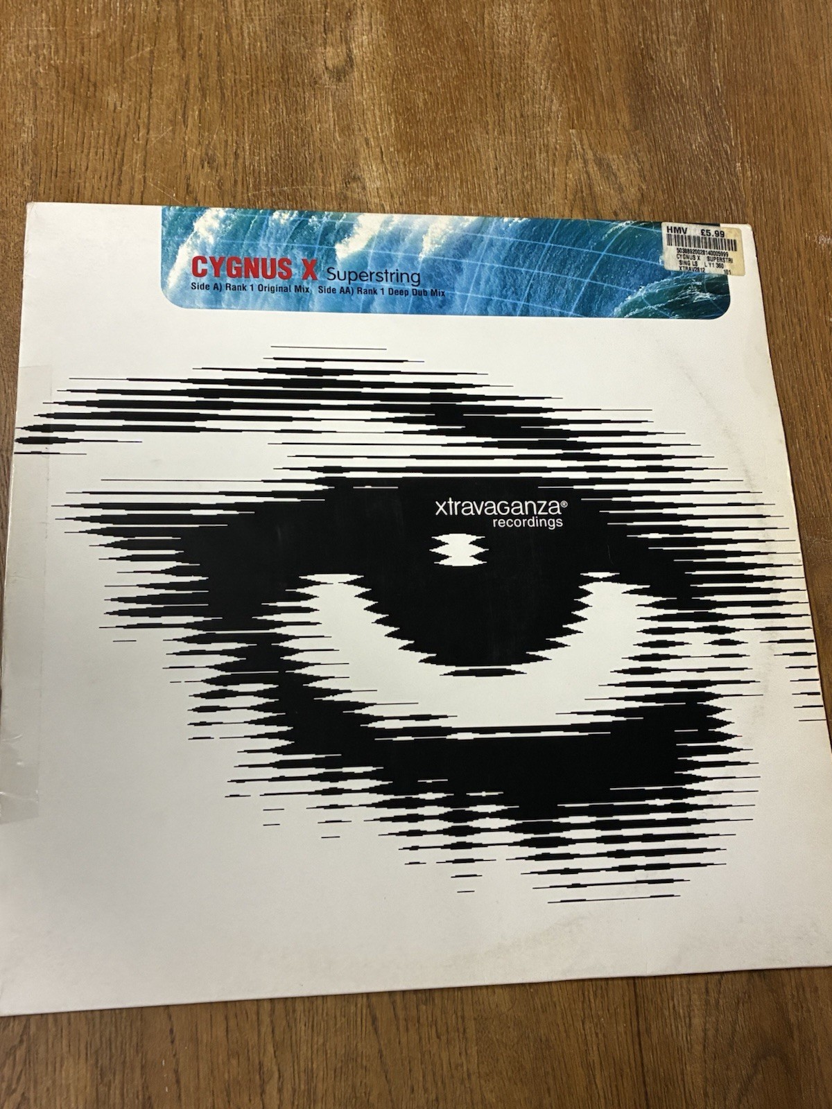 Cygnus X - Superstring (Rank 1 Mixes) - Xtravaganza 12" Vinyl Trance Classic