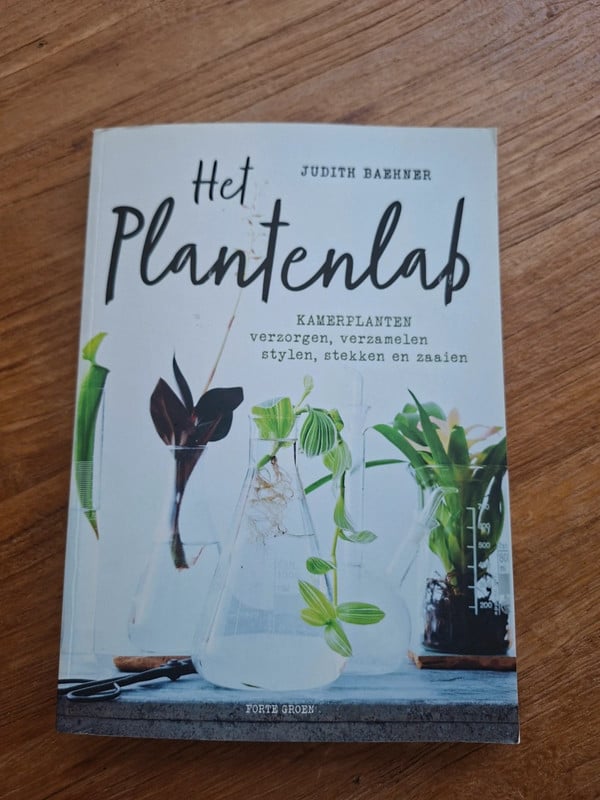 Boek; Het platenlabel, kamerplanten verzorgen, verzamelen,  stalen, stekken en zaaien