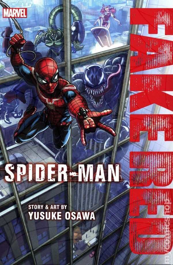 Spider-Man Falso Rosso GN #1-1° NM 2023 Immagine Stock