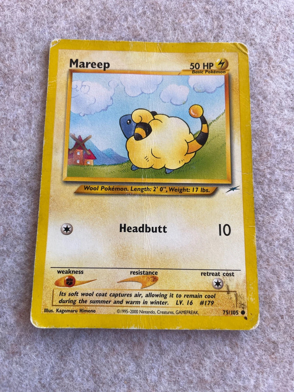 Pokemonkarte - Mareep