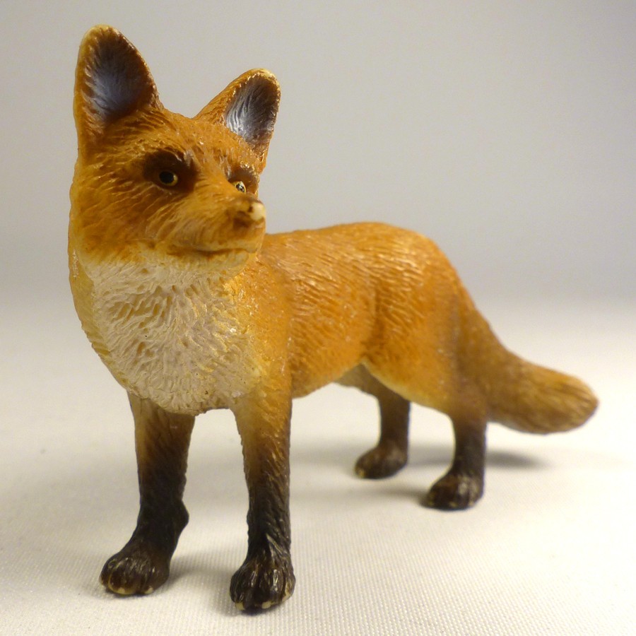 SCHLEICH Wild Life RED FOX Figura lunga 3 pollici (2010) 14782 