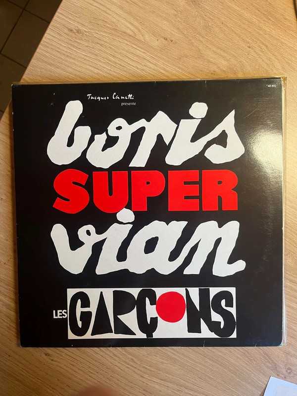 Les Garçons / Boris super Vian / Lp dédicacé