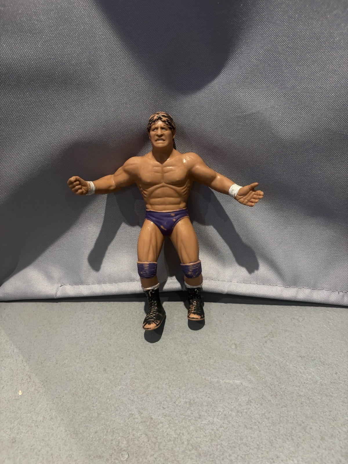 WWF LJN Titan Sports 1986 Vintage Tito Santana Wrestling Figure 8" Gomma
