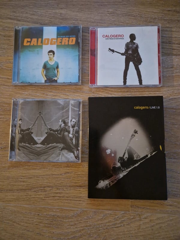 Calogero - 3 CD + 1 DVD live
