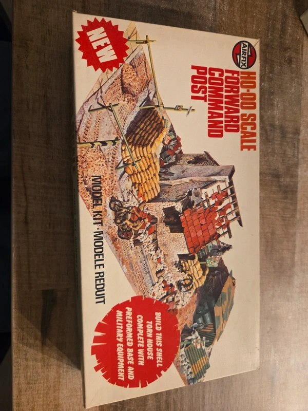 Airfix h0-00 scale forward command post