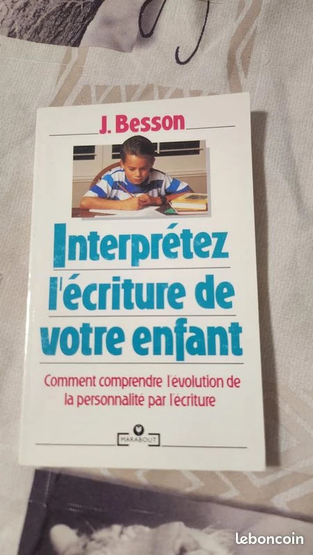 livre interpretez l ecriture de votre enfant