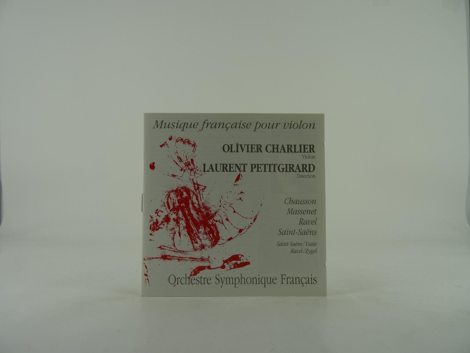 VARIOUS ARTISTS MUSIQUE FRANCAISE POUR VIOLIN (277) 8 Track Promo CD Album plus 