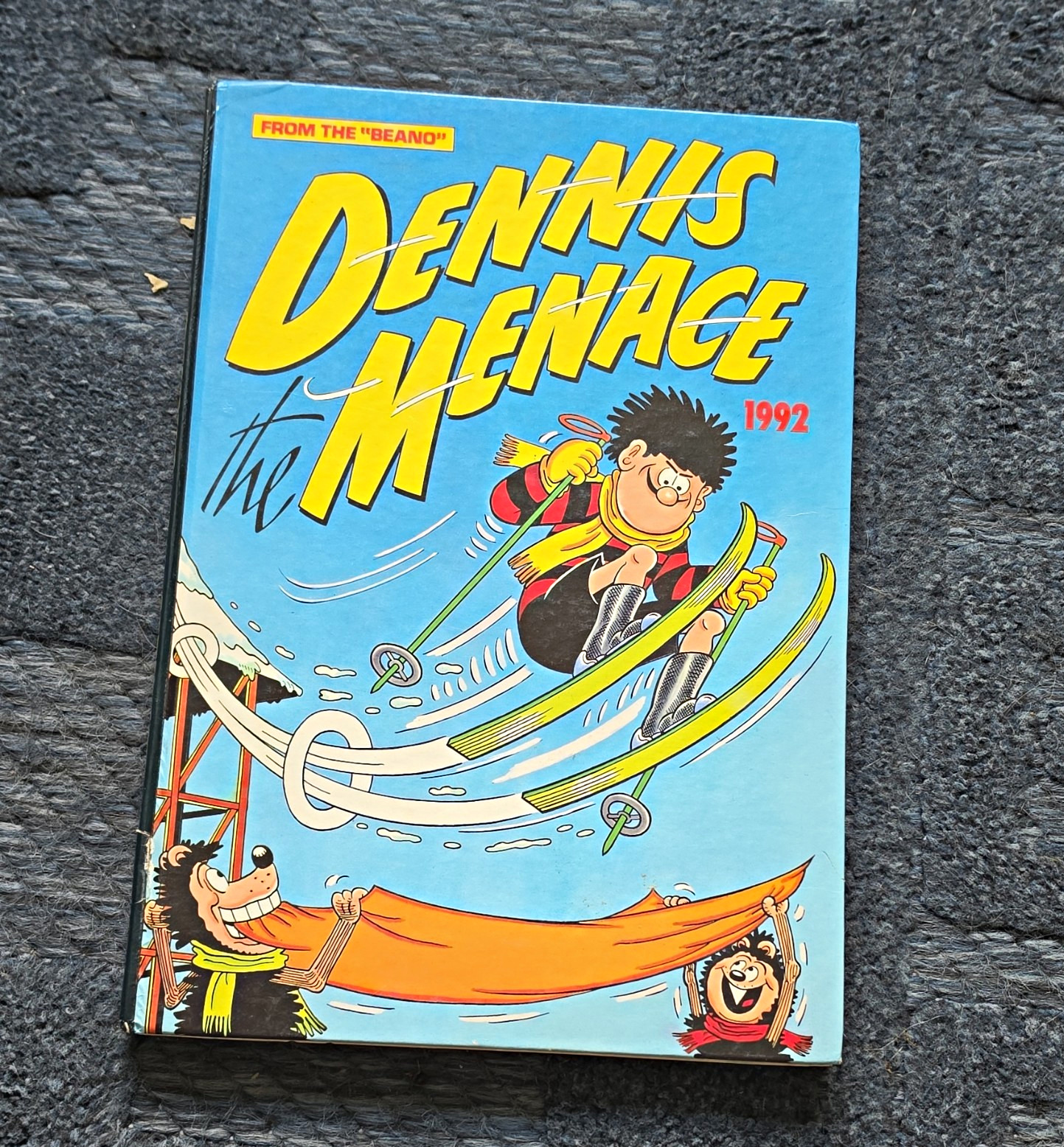 The Beano Dennis the Menace Annual 1992 Hardcover Comic Book Unclipped 