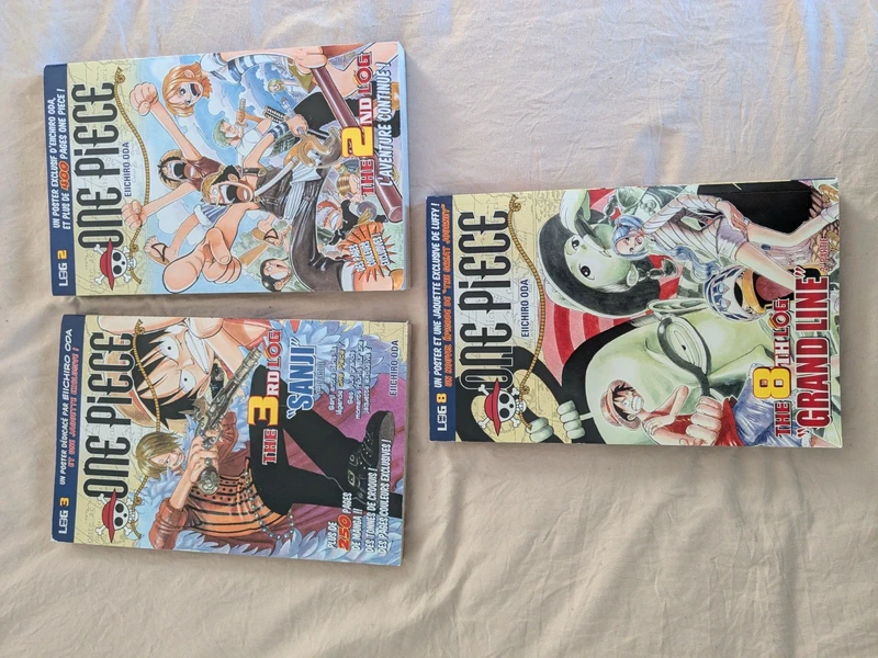 One Piece lot de 3