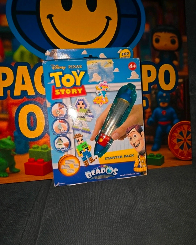Disney Pixar Toy Story Beados Starter Pack Nuovo