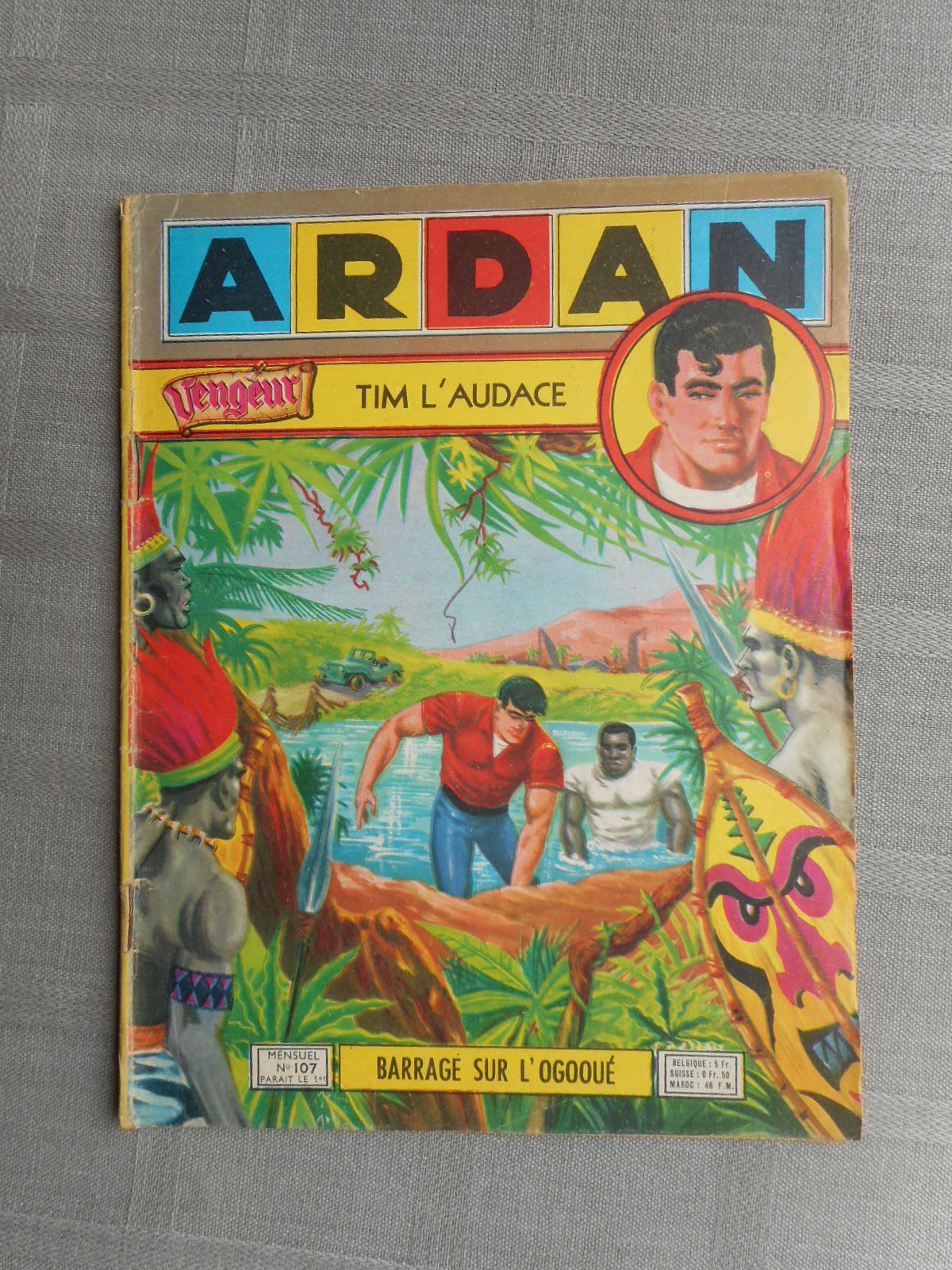 Artima Ardan Tim L'Audace 1ª Serie N° 107 1961 In Buone Condizioni