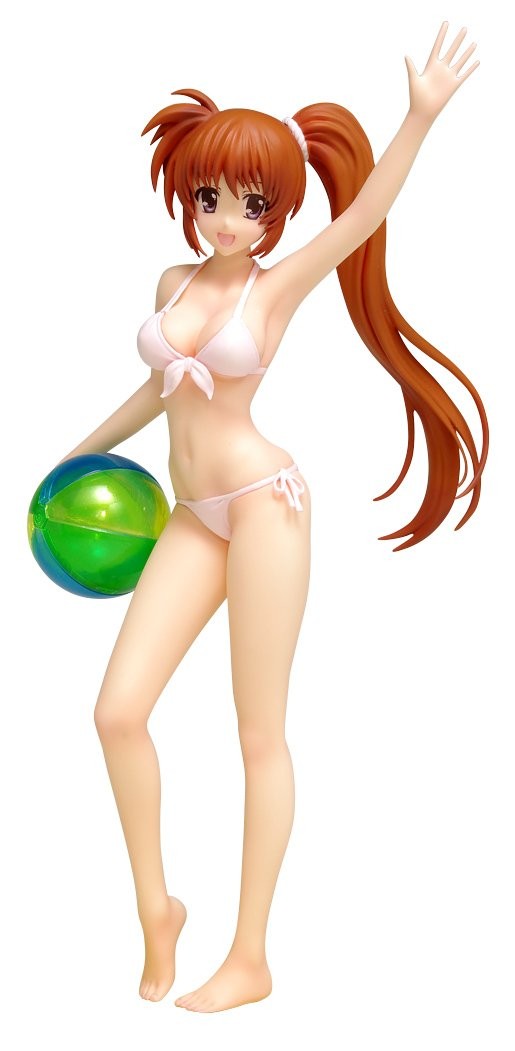 BEACH QUEENS Lyrical Nanoha StrikerS Takamachi Nanoha Ver.2 1/10 usato completo