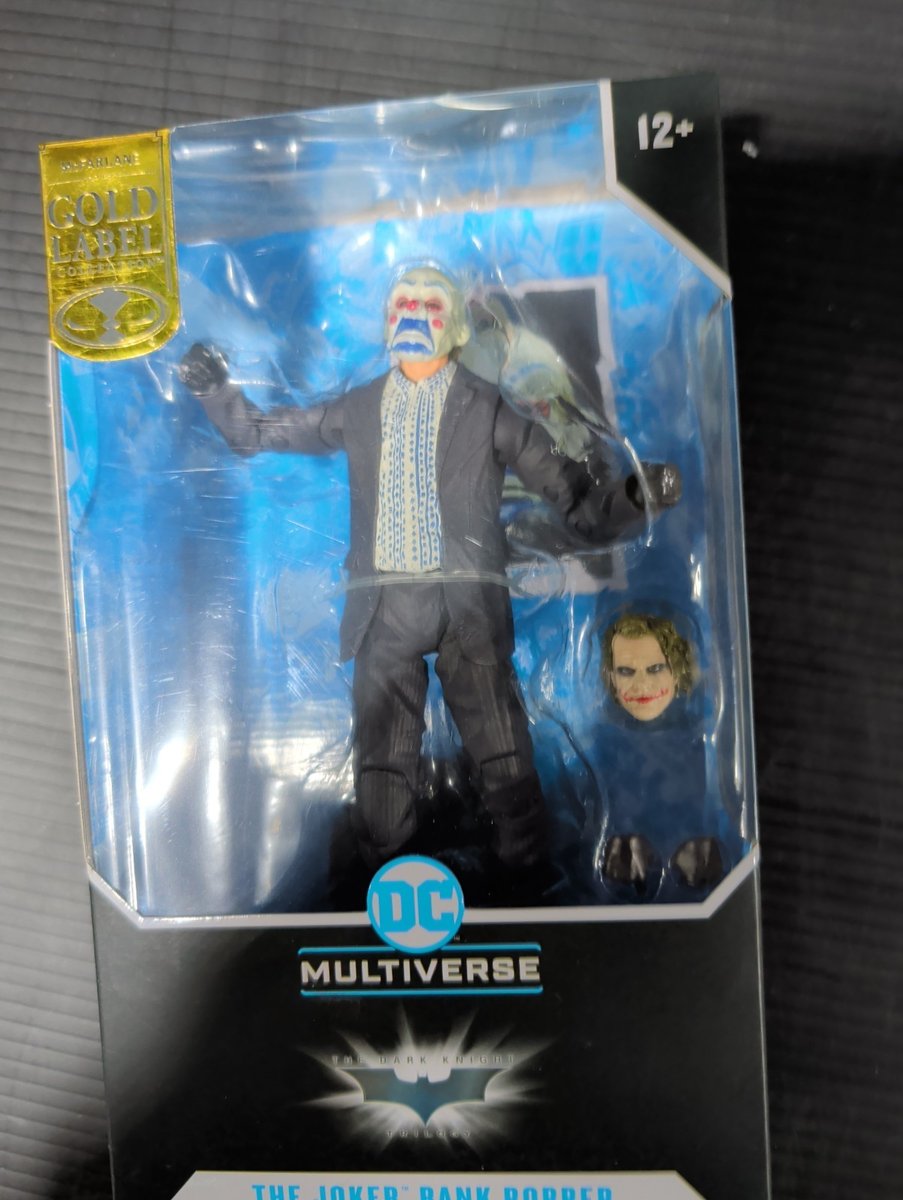 McFarlane Toys The Dark Knight: Joker Bank Robber Action Figure (GOLD LABEL)