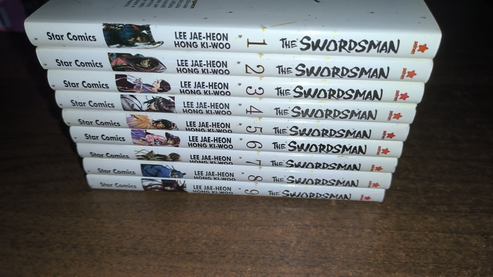 THE SWORDSMAN SERIE COMPLETA 1/9 STAR COMICS MANGA LEE JAE-HEON HONG KI-WOO