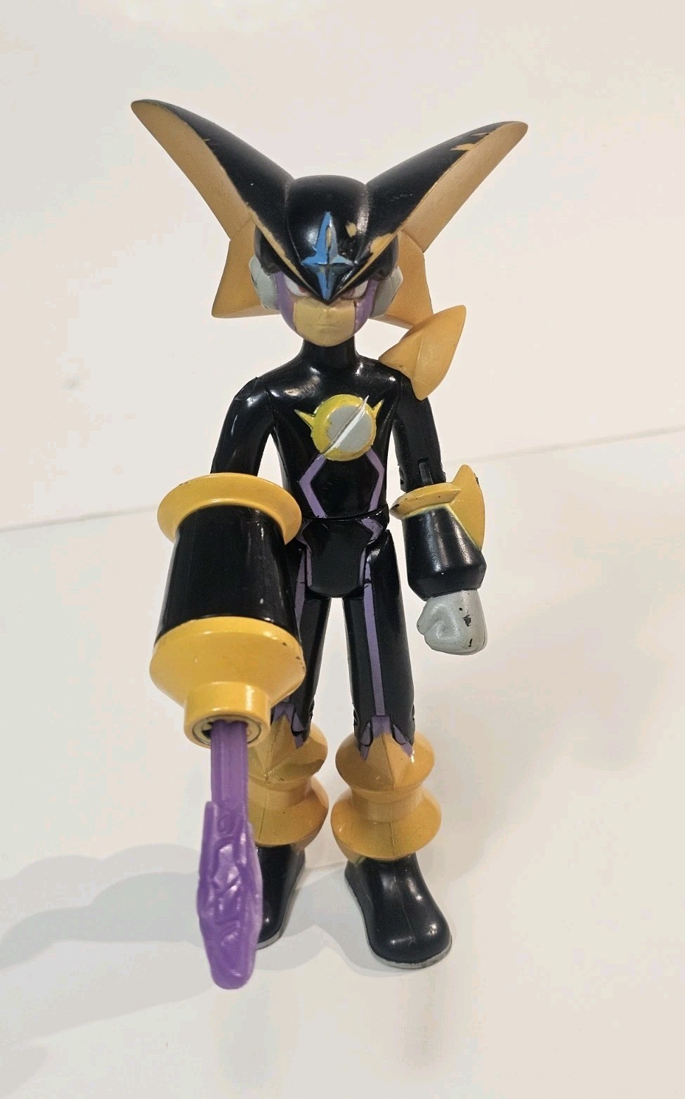 Megaman NT Warrior Cross Fusion Bass 6" Action Figure Mattel 2004