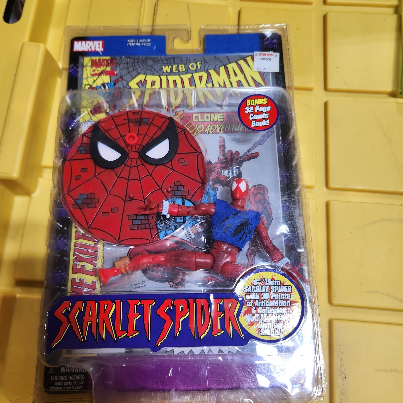 Spider-Man Classic Series 2 Modellino SCARLET SPIDER Toybiz 2001 Marvel B28
