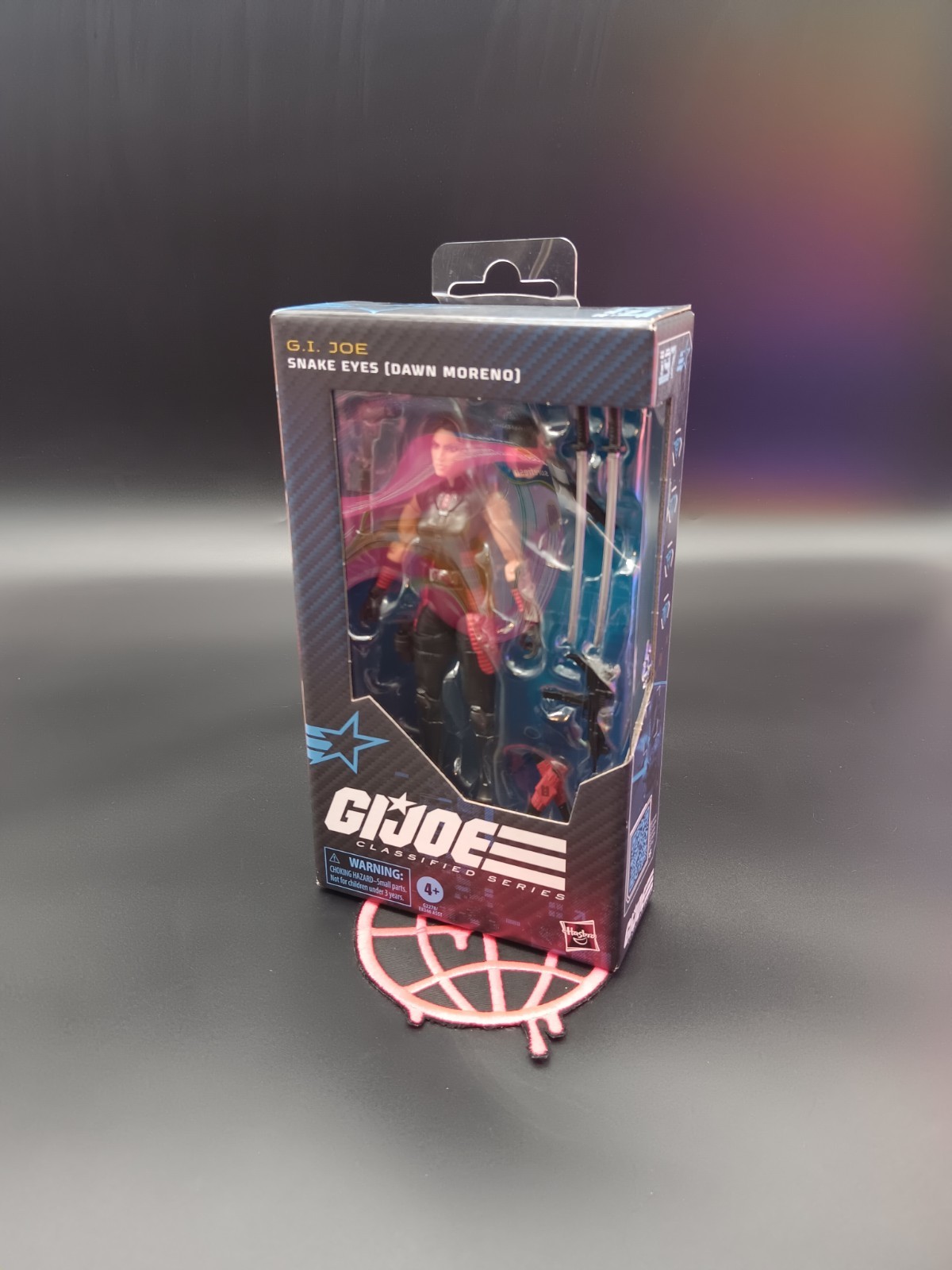 Hasbro G.I. Joe Classified Series Snake Eyes (Dawn Moreno) Action Figure NIB
