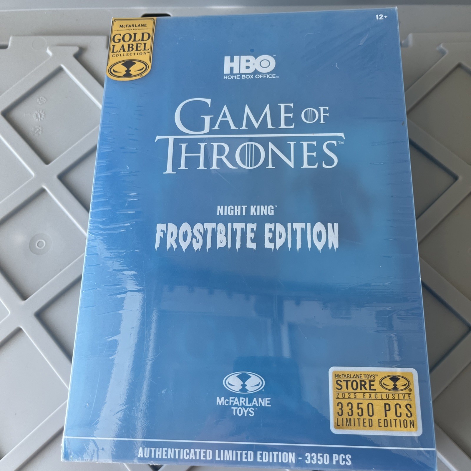 McFarlane Game of Thrones Figure Night King Frostbite Edition Gold Label HBO Nuovo