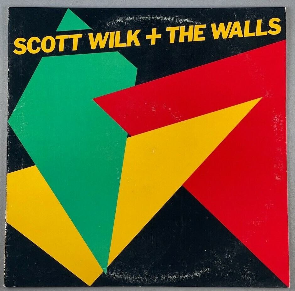 SCOTT WILK + THE WALLS  Main 1980 LP NEW WAVE ALBUM Vinyl Record VG+/VG BSK 3460