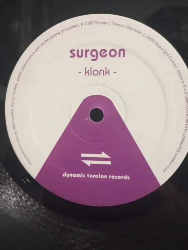 Vinilo Klonk de Surgeon