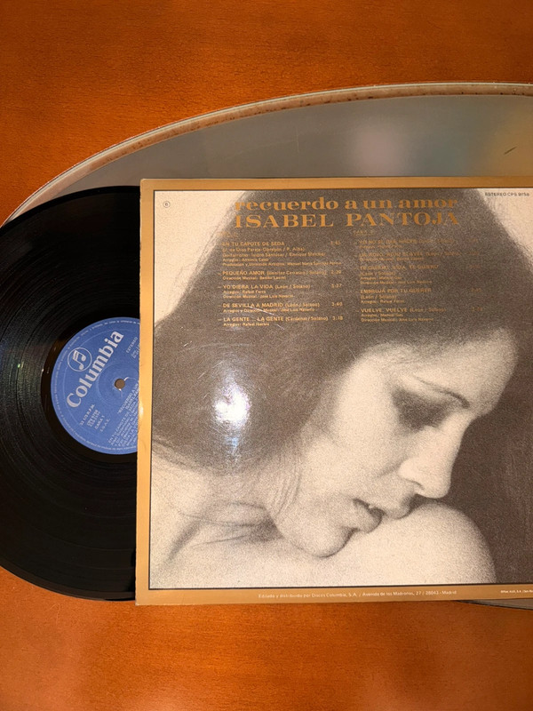 Isabel pantoja vinilo