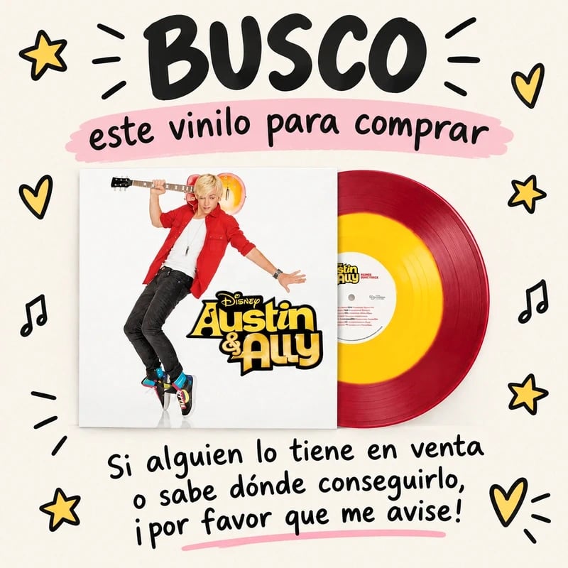 VINILO austin y ally